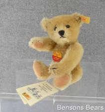 Steiff 1998 Historic Miniature VII Replica 1983 Mohair Beige 16cms Ean 029592