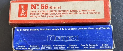 Vintage ofrex rexel - vintage, staple