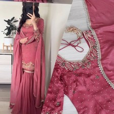 Bashful Pink Gharara Sharara