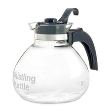 Glass Stove Top Whistling Tea
