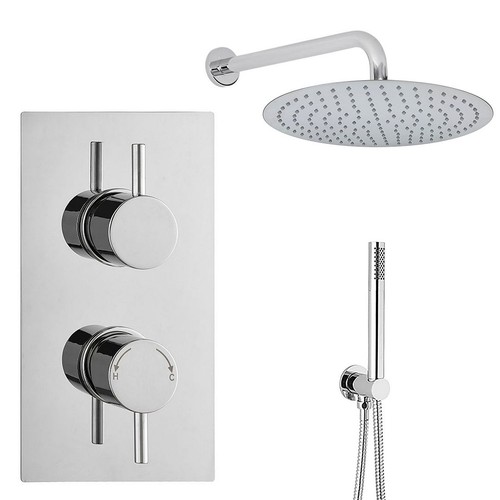 Concealed thermostatic mixer - thermostatic,