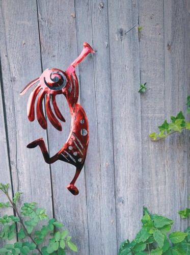 Kokopelli metal art - kokopelli,
