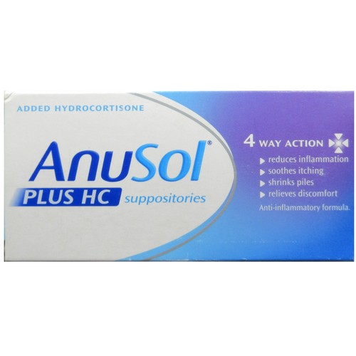 Anusol plus suppositories - plus,