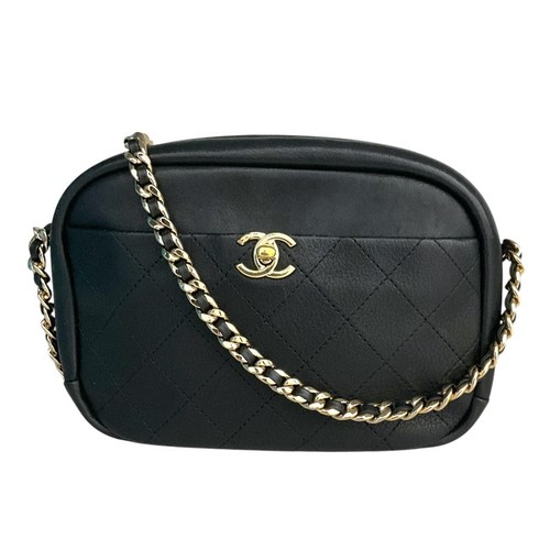 Chanel matelassé camera bag - chanel,
