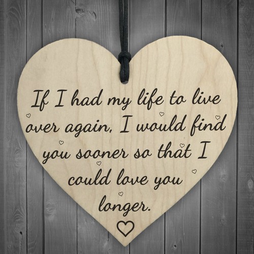 Love you longer wooden - you,