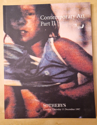 Sotheby auction catalogue - auction,