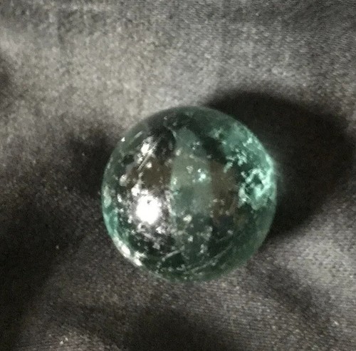 Old antique glass marble - antique,
