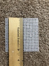 White 7 Count Plastic Canvas