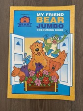 Bear In The Big Blue House My Friend Bear Jumbo Colouring Book 2001 Prop