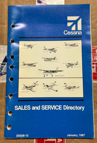1987 cessna aircraft sales - 1987,