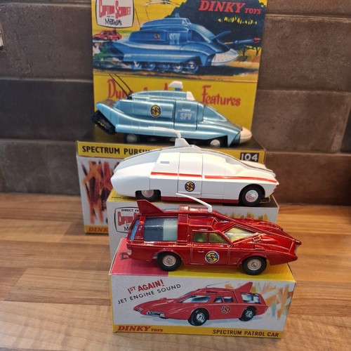 Dinky captain scarlet terrific - scarlet,