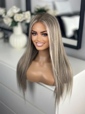 Balayage Ash Platinum Grey
