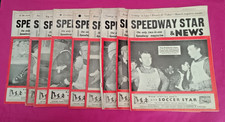 9 different 1961 SPEEDWAY STAR