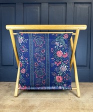 Vintage floral wooden magazine - wooden,