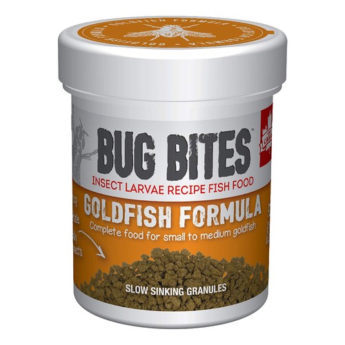 Bug bites goldfish food - bug,