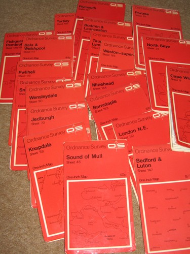 Ordnance survey one inch - ordnance, 1"