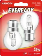 2-20 x 20W = 25W Eco Halogen