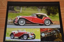 1946 MG TC FEATURE PRINT