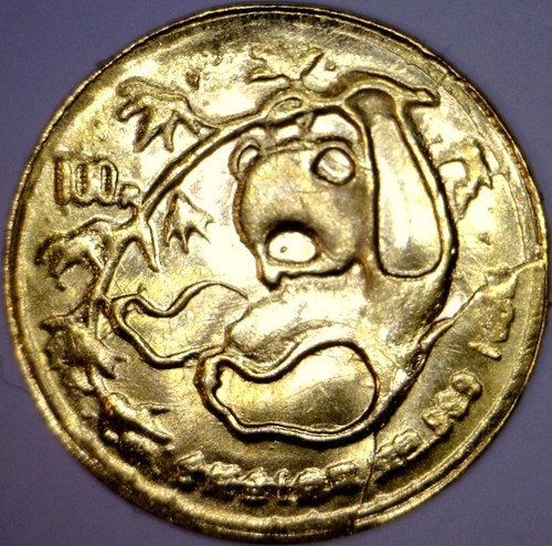 Gold coin small - 8, carat