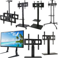 Universal TV Entertainment Center Media Towers Floor TV Stand Table Bracket Pro
