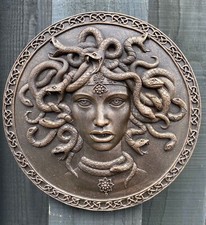 Bronze Effect Medusa Head