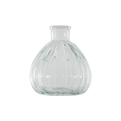 Small glass bud stem vase - bud,
