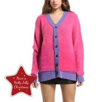 LUXURY Hand Knit Mohair Merino
