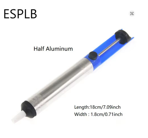 Aluminium desoldering suction - desoldering,