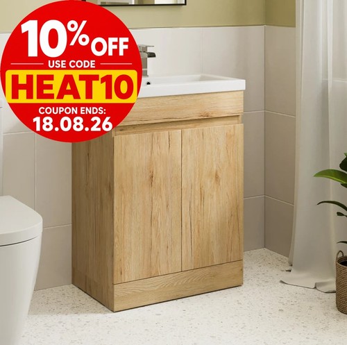 600mm bathroom vanity unit - 600mm,