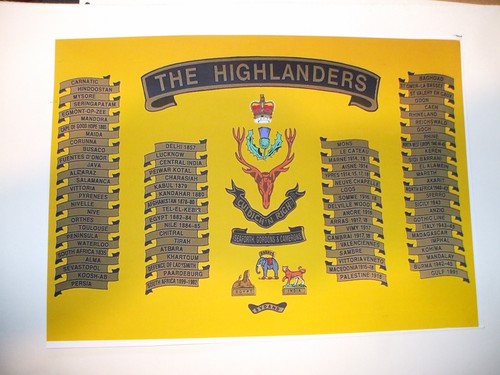 The highlanders battle - the,