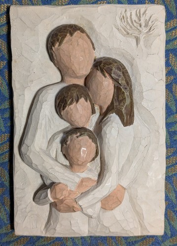Willow tree family - tree, wall