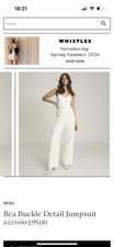 Reiss Bea Jumpsuit 10 New
