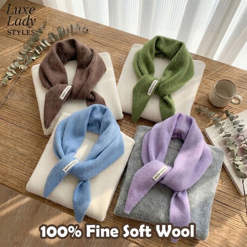 Womens 100 wool neck scarf - 100%,