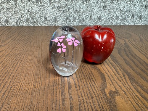 Daum paperweight art glass - daum,