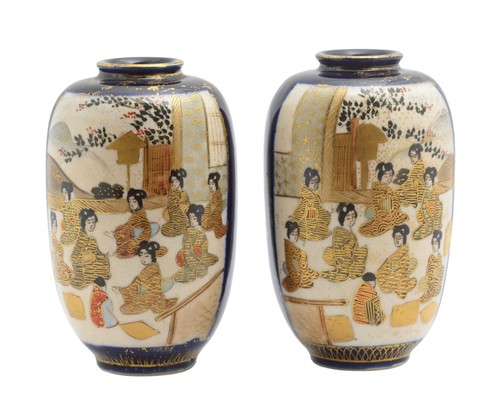 Pair antique japanese - pair,