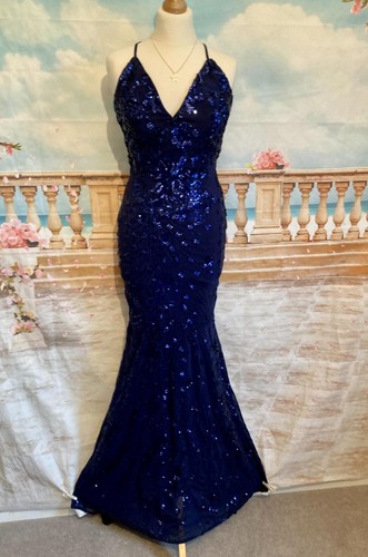 Maxi evening dress blue - evening, 6