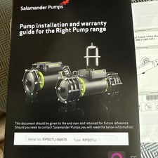 Salamander RP50TU 1.5 bar