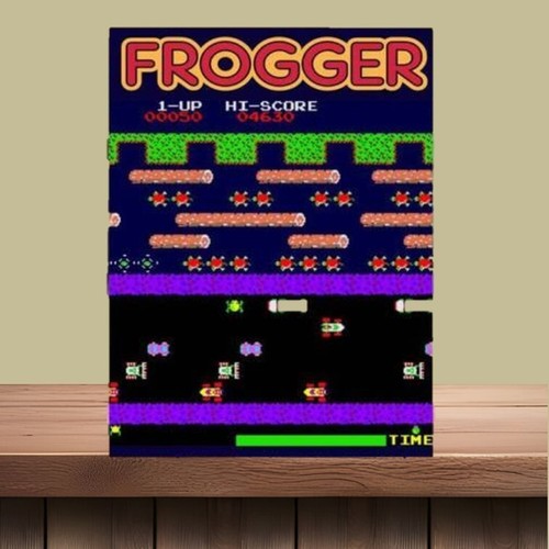 Retro arcade frogger games - retro,