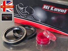 fits: APRILIA RS 125 1992-1993 EXTREMA REP SUSPENSION FORK OIL SEALS + GREASE UK