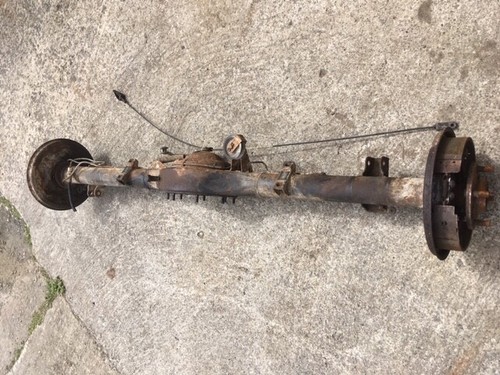 Wide english axle - 52",
