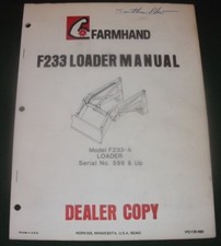FARMHAND F233-A LOADER