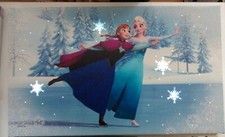  Elsa and Anna skating Disney Frozen Canvas