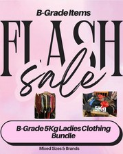 B Grade 5Kg LADIES Clothing