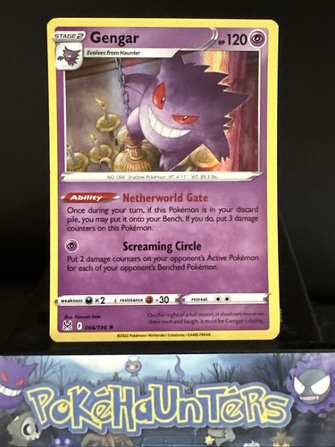 Pokemon card gengar 066 - card,