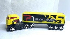 Hot Wheels Racing Rigs Truckin Transporters Rig Dog 2009 yellow F1  2006 base