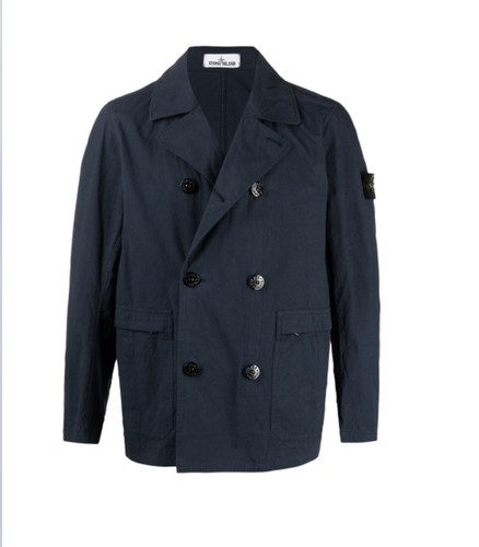 Stone island pea coat double - stone,