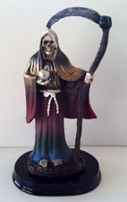 5 Inch Red Santa Muerte Saint