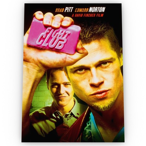 Fight club movie poster satin - movie,