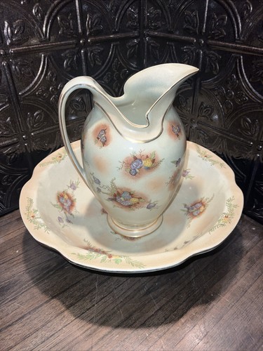 Vintage antique large - , wash