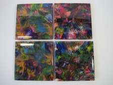 Multicolor Square  Set Of 4